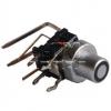 Tlačítko spínací PB6156RSL-4-102, 12 V DC / 50 mA, LED modré, do plošného spoje Tlačítko spínací PB6156RSL-4-102, 12 V DC / 50 mA, LED modré, do plošného spoje