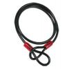 ABUS Bezpečnostní kabel, Lano se dvěma smyčkami, průměř řetězu: 12 mm, Ocel, délka: 120 cm ABUS Bezpečnostní kabel, Lano se dvěma smyčkami, průměř řetězu: 12 mm, Ocel, délka: 120 cm