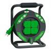 Schneider Electric Kabelový buben, řada: H07RN-F, délka kabelu: 25 m 4 zásuvek, 230V, IP44 Černá, Zelená, Černá, Zelená Schneider Electric Kabelový buben, řada: H07RN-F, délka kabelu: 25 m 4 zásuvek, 230V, IP44 Černá, Zelená, Černá, Zelená