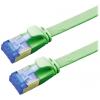 Value 21.99.2145 RJ45 síťové kabely, propojovací kabely CAT 6A F/UTP 5.00 m zelená stíněný, plochý, pozlacené kontakty 1 ks Value 21.99.2145 RJ45 síťové kabely, propojovací kabely CAT 6A F/UTP 5.00 m zelená stíněný, plochý, pozlacené kontakty 1 ks