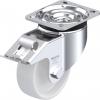 Blickle 610642 LK-PO 100G-1-FI Otočné kolečko s brzdou Ø kola: 100 mm nosnost (max.): 280 kg 1 ks Blickle 610642 LK-PO 100G-1-FI Otočné kolečko s brzdou Ø kola: 100 mm nosnost (max.): 280 kg 1 ks
