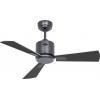 CasaFan ECO NEO III 92 BG-WN/SI WiFi Flügel Wenge/silber stropní ventilátor 12 W (Ø x v) 92 cm x 360 mm čedičově šedá s dálkovým ovládáním, s časovačem, vhodný