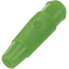 TRU COMPONENTS TC-R8-107 zdířka pro banánek zásuvka, rovná Ø pin: 4 mm zelená 1 ks