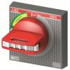 Otočná klika Červená, řada: S800-RHE, pro použití s: S800B, S800C, S800HV, S800N, S800PV, S800S, S800U, délka: 67 mm ABB Otočná klika Červená, řada: S800-RHE, pro použití s: S800B, S800C, S800HV, S800N, S800PV, S800S, S800U, délka: 67 mm ABB