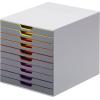 Durable VARICOLOR10 - 7610 761027 box se zásuvkami šedá DIN A4, DIN C4 , Folio , Letter Počet zásuvek: 10