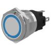 EAO Tlačítkový spínač, řada: 82 IP65, IP67 SPDT Panel Okamžité Osvětlené 22 mm 3 A, barva LED: Červená 240 V dc 240 V ac EAO Tlačítkový spínač, řada: 82 IP65, IP67 SPDT Panel Okamžité Osvětlené 22 mm 3 A, barva LED: Červená 240 V dc 240 V ac