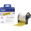 Brother DK-22606 etikety v roli 62 mm x 15.24 m fólie žlutá 1 ks trvalé DK22606 univerzální etikety