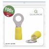 Quadrios 22C458 kulaté kabelové oko Průřez (max.)=6.0 mm² Ø otvoru=6.5 mm částečná izolace žlutá 1 sada Quadrios 22C458 kulaté kabelové oko Průřez (max.)=6.0 mm² Ø otvoru=6.5 mm částečná izolace žlutá 1 sada