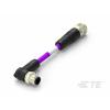 TE Connectivity upravený zástrčkový konektor pro senzory - aktory, TAB62A35501-002, 1 ks
