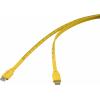 Renkforce USB kabel USB 2.0 USB-C ® zástrčka, USB-C ® zástrčka 1.00 m žlutá Rozměr potisku (metrický) RF-6721074 Renkforce USB kabel USB 2.0 USB-C ® zástrčka, USB-C ® zástrčka 1.00 m žlutá Rozměr potisku (metrický) RF-6721074