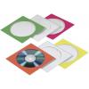 Hama obal na CD 1 CD/DVD/Blu-Ray papír červená, zelená, modrá, oranžová, žlutá 100 ks (š x v x h) 125 x 125 x 1 mm 78369