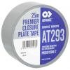 Textilní páska, Stříbrná, délka: 25 m x 50mm x 0.3 mm AT293 Advance Tapes, název: Closure Plate Tape Lesklý Textilní páska, Stříbrná, délka: 25 m x 50mm x 0.3 mm AT293 Advance Tapes, název: Closure Plate Tape Lesklý