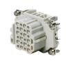 HDC insert, Female, 250 V, 22 A, No. of poles: 10, Screw connection, S... HDC insert, Female, 250 V, 22 A, No. of poles: 10, Screw connection, S...
