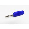 Deltron Banánek, 4 mm, 50V, 16A, Modrá, Vnější Šroubová, materiál kontaktu: Mosaz, pokovení kontaktu: Nikl Deltron Banánek, 4 mm, 50V, 16A, Modrá, Vnější Šroubová, materiál kontaktu: Mosaz, pokovení kontaktu: Nikl