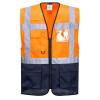 Portwest Oranžová Polyester Reflexní vesta L