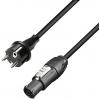 Adam Hall 8101TCON0500 IEC kabel černá 5 m