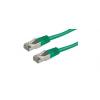 RND Kat6 Ethernetové kabely, Zelená, Polyvinylchlorid, A: RJ45, Rovný 3 m Vnější, B: RJ45 Vnější, typ pláště: SF/UTP RND Kat6 Ethernetové kabely, Zelená, Polyvinylchlorid, A: RJ45, Rovný 3 m Vnější, B: RJ45 Vnější, typ pláště: SF/UTP