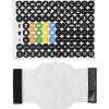 TRU COMPONENTS 2 & 4 Button cover & sticker TC-13660436 Pájení a odpájení pomocí jedné stanice, včetně 17díl. příslušenství se štítkem , s ochranou proti