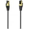 Hama 00200691 RJ45 síťové kabely, propojovací kabely CAT 8 S/FTP 0.5 m černá pozlacené kontakty 1 ks Hama 00200691 RJ45 síťové kabely, propojovací kabely CAT 8 S/FTP 0.5 m černá pozlacené kontakty 1 ks