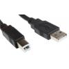 Roline Kabel USB Vnější, A: USB typu A, 800 mm Vnější, Černá, B: USB B Roline Kabel USB Vnější, A: USB typu A, 800 mm Vnější, Černá, B: USB B