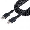 StarTech.com Kabel USB Vnější, A: USB typu C, 1 m Vnější, Černá, B: Lightning StarTech.com Kabel USB Vnější, A: USB typu C, 1 m Vnější, Černá, B: Lightning