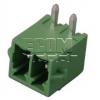 Vidlice 15EDGRN-3.5-02P-14-00A(H), 250 V / 7 A, 90°, zelená