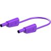 Stäubli SLK-4N-S10 měřicí kabel 25 cm fialová 1 ks Stäubli SLK-4N-S10 měřicí kabel 25 cm fialová 1 ks
