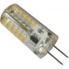 Žárovka LED G4 bílá, 12V/2W, 48x SMD3014, silikonový obal