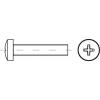 TOOLCRAFT TO-5430645 válcové šrouby s čočkovou hlavou M4 22 mm křížová...