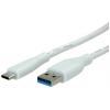 Value USB kabel USB 3.2 Gen1 USB-A zástrčka, USB-C ® zástrčka 3.00 m bílá stíněný 11.99.9036