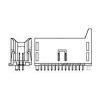 TE Connectivity 827881-3, 1 ks Carton TE Connectivity 827881-3, 1 ks Carton