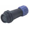 Weipu SP1311 / S 6 II kulatý faston, 1 ks