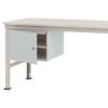Manuflex ZB4713.7035 Vestavné pouzdro univerzální stacionárně, Nutzhohe 300 mm s 1 dveře vzadu vlevo nasazena. Pro stolní hloubka 800 mm