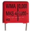 Kondenzátor radiální MKS4B042202F00KSSD, 2,2 µF, 50 V DC, polyesterový