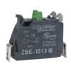 Schneider Electric Blok kontaktů, řada: Harmony Blok kontaktů 1 NC 250V FASTON barva Zelená LED Schneider Electric Blok kontaktů, řada: Harmony Blok kontaktů 1 NC 250V FASTON barva Zelená LED