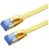 Value 21.99.2131 RJ45 síťové kabely, propojovací kabely CAT 6A F/UTP 1.00 m žlutá stíněný, plochý, pozlacené kontakty 1 ks Value 21.99.2131 RJ45 síťové kabely, propojovací kabely CAT 6A F/UTP 1.00 m žlutá stíněný, plochý, pozlacené kontakty 1 ks