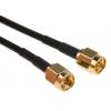 Koaxiální kabel, řada: RS PRO RG174/U, Černá Polytetrafluorethylén 520 mm 50 Ω RS PRO S koncovkou Koaxiální kabel, řada: RS PRO RG174/U, Černá Polytetrafluorethylén 520 mm 50 Ω RS PRO S koncovkou