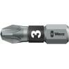 Wera Bit šroubováku, Nerezová ocel, Chromovaný, Šestihran, 6.35 mm, PZ3, počet kusů: 1 Wera Bit šroubováku, Nerezová ocel, Chromovaný, Šestihran, 6.35 mm, PZ3, počet kusů: 1