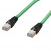 F Lutze Ltd Cat5e Ethernetové kabely, Zelená, Polyuretan, A: RJ45 Vnější, B: RJ45 Vnější 1 m, typ pláště: Stíněné, 50V F Lutze Ltd Cat5e Ethernetové kabely, Zelená, Polyuretan, A: RJ45 Vnější, B: RJ45 Vnější 1 m, typ pláště: Stíněné, 50V