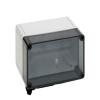 Rittal Nástěnná krabice, řada: PK IP66 Plastové RAL 7035 180 mm Průhledné dveře 110 mm 111 mm Rittal Nástěnná krabice, řada: PK IP66 Plastové RAL 7035 180 mm Průhledné dveře 110 mm 111 mm