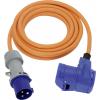Brennenstuhl 1167650303 napájecí Kempingový prodlužovací CEE kabel, modrá, černá, šedá, oranžová, 3 m Brennenstuhl 1167650303 napájecí Kempingový prodlužovací CEE kabel, modrá, černá, šedá, oranžová, 3 m