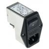 Schurter Konektor IEC 4A C14 Vnější, Montáž do panelu 5 x 20 mm, 250V ac 1pólový, 60Hz Rychlé připojení, 85 °C, -25 °C Schurter Konektor IEC 4A C14 Vnější, Montáž do panelu 5 x 20 mm, 250V ac 1pólový, 60Hz Rychlé připojení, 85 °C, -25 °C