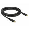 Delock Kabel USB-C USB 2.0 USB-C ® zástrčka, USB-C ® zástrčka 3.00 m černá 83325 Delock Kabel USB-C USB 2.0 USB-C ® zástrčka, USB-C ® zástrčka 3.00 m černá 83325