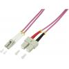 LogiLink FP4LS03 optické vlákno optické vlákno kabel 3.00 m fialová 50/125 µ Multimode OM4 LogiLink FP4LS03 optické vlákno optické vlákno kabel 3.00 m fialová 50/125 µ Multimode OM4
