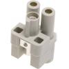 HARTING Han Q2/0-M 09120022651 vložka pinového konektoru, seria Han® Q, 1 ks HARTING Han Q2/0-M 09120022651 vložka pinového konektoru, seria Han® Q, 1 ks
