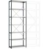Manuflex RP1617.7016 základní modul regálu oddělení , (š x v x h) 1030 x 3000 x 300 mm, ocelová podlaha