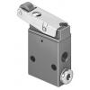 Mechanický ventil, řada: RS Páka s válečkem G 1/8 G, materiál tělesa: Eloxovaný hliník 2272, teplotní rozsah: +60 °C,