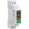 Voltmetr na DIN lištu TOVME-2D, 2× 11–310 V DC