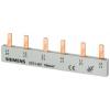 Siemens Přípojnice Měď, rozsah: 5ST 2fázová rozteč 27 mm, rozsah: SENTRON Siemens Přípojnice Měď, rozsah: 5ST 2fázová rozteč 27 mm, rozsah: SENTRON