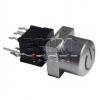 Tlačítko přepínací s aretací PB61302AL-3-101, 30 V DC / 0,1 A, LED zelená Tlačítko přepínací s aretací PB61302AL-3-101, 30 V DC / 0,1 A, LED zelená